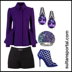 Look of the Day - Some what Purple